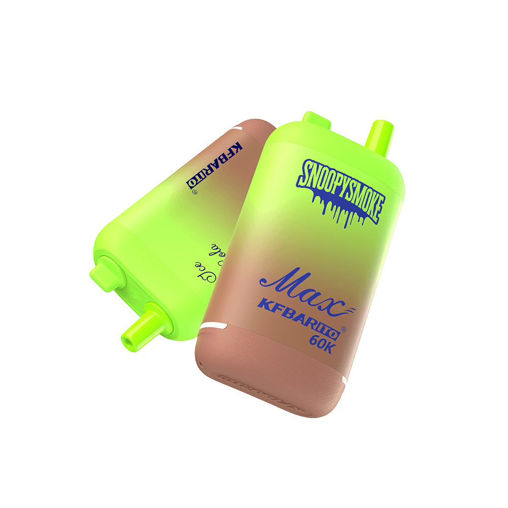 Best disposable in India KFBARITO SNOOPYSMOKE 60K dual tank Ice Cola 60000 puffs